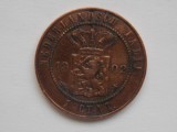 1 CENT 1902 INDIILE OLANDEZE