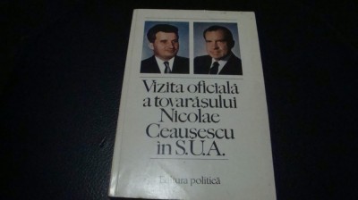 Vizita oficiala a tovarasului Nicolae Ceausescu in SUA - 1974 foto