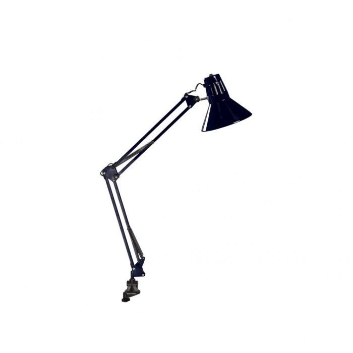 Lampa Birou Desk Negru 1xE27 60W