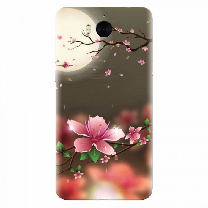 Husa silicon pentru Huawei Y5 2017, Flowers 101