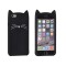 Husa Silicon Cat Samsung J710 Galaxy J7 (2016) Negru