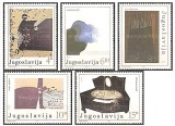 Iugoslavia 1982 - Picturi, arta contemporana, serie neuzata