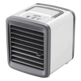 Ventilator portabil cu racire prin evaporare, USB, 2 viteze, rezervor 200 ml, alb, CMCLASS