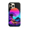 Husa compatibila cu Apple iPhone 11 model Neon Wave, Silicon, TPU, Viceversa, Transparent, Carcasa