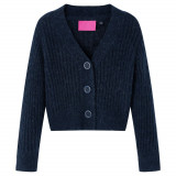 Cardigan pentru copii tricotat, bleumarin, 116