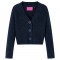 Cardigan pentru copii tricotat, bleumarin, 116