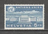 Elvetia.1960 Serviciul european ONU-Palatul Natiunilor DH.245