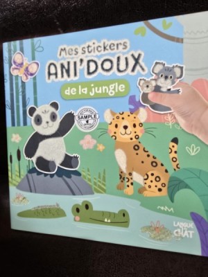 Mes stickers Ani Doux de la jungle - Mad Pillow &amp;amp; Colectiv de autori foto