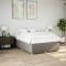 vidaXL Cadru de pat fără saltea, gri taupe, 140x190 cm, textil 3284733