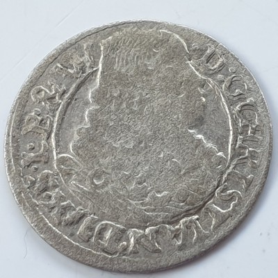 Silezia 1 kreuzer 1669 Brieg argint Christian ,Duce de Brieg foto