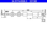 Furtun Frana ATE 24.5174-0526.3 BMW Seria 1 3 Z4