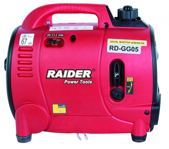 Generator de curent electric pe benzina 1000W Raider Power Tools Generator de curent electric pe benzina 1000W Raider Power Tools
