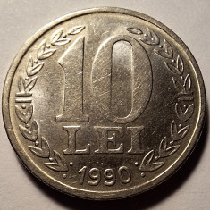 Moneda 10 lei 1990 (#2)