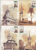 bnk fil Set 6 maxime Biserici de lemn 1997 - necirculate