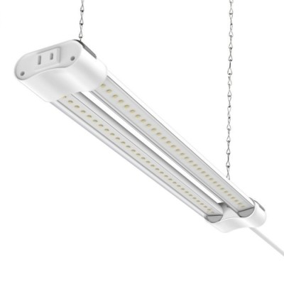 Lampa dubla pentru cresterea plantelor Flippy, 50 cm, T5, tehnologie LED, nu afecteaza plantele, potrivit pentru intregul ciclu de crestere, lumina al foto