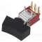 Rocker Switch SPDT 2 Pozitii ON-ON 0,02A/20VAC 0,02A/20VDC Negru E-SWITCH 400