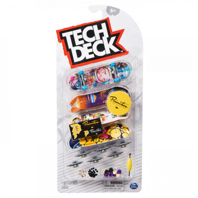 Tech deck pachet 4 piese fingerboard primitive 9.6cm foto