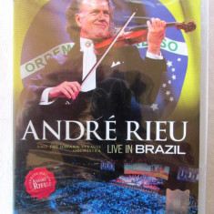 Andre Rieu - LIVE IN BRAZIL - DVD original, cu holograma, nou