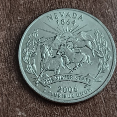 M3 C50 - Quarter dollar - sfert dolar - 2006 - Nevada - D - America USA