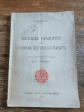 Regulile marunte ale chirurgiei desavarsite - J. Okinczyc , 1945 / R8P2F