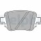 DELPHI LP2709 set placute frana,frana disc