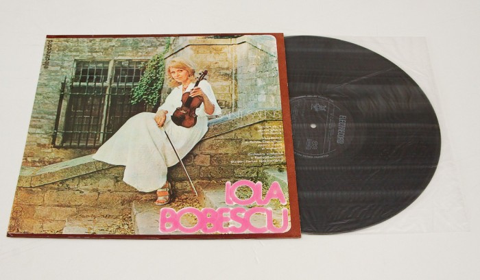 Lola Bobescu - Saint-Saens - disc vinil vinyl LP NOU