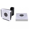 VidaXL Suport țintă tip p&acirc;lnie colectare gloanțe 14cm 100 ținte h&acirc;rtie