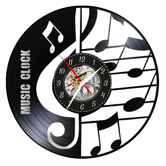 MUSIC CLOCK-ceas de perete