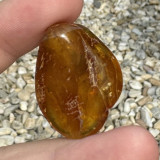 Chihlimbar rulat cristal natural unicat a8, Stonemania Bijou