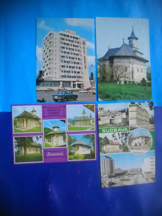 HOPCT LOT 2902 SUCEAVA-4 CARTI POSTALE-CIRCULATE