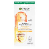 Garnier Masca servetel Ampoule Anti-fatigue cu Ananas, 15g