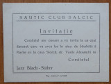 Nautic Club Balkcic , Invitatie interbelica la casa Storck