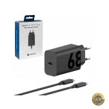 Incarcator Retea Cu Cablu USB-C Motorola 68W 6.2A 1 x USB-C Negru PG38C06281