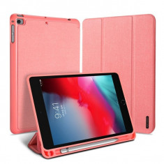 Husa de Protectie Dux Ducis Domo pentru Apple iPad Mini 5 79&amp;quot; Functii Smart Sleep Stand &amp;amp; Pencil Holder Roz foto