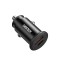 &Icirc;ncărcător auto cu două porturi Choetech, PD USB tip C + QC3.0 USB-A, 30W, 5A, negru (TC0006)