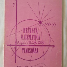 Revista Matematica a elevilor din Timisoara 1983 Nr 1