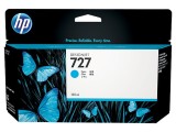 Cartus Original HP 727 B3P19A Cyan T1500 T1530 T2500 T2530