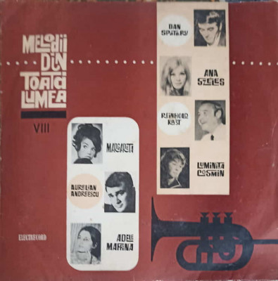 Disc vinil, LP. MELODII DIN TOATA LUMEA VIII-COLECTIV-94965 foto