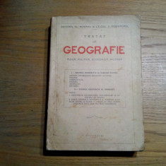 TRATAT DE GEOGRAFIE - Fizica, Politica, Economica, Militara - (II)- Al. Rizeanu