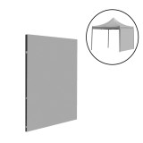 Prelată pentru pereții laterali ai unui pavilion de grădină, 3x3 m, gri