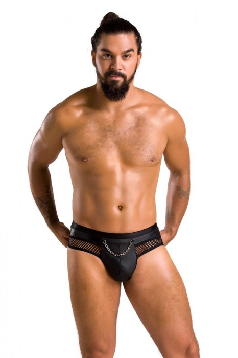 Bikini cu Lant Open Back Tom, Negru, S/M