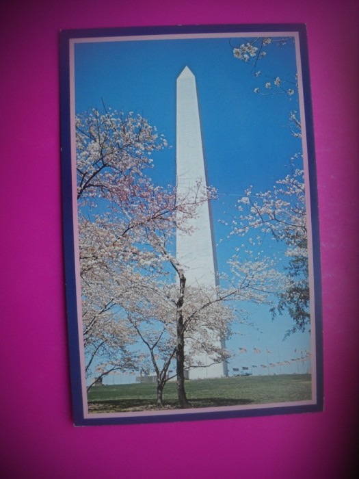 HOPCT 7516 MONUMENTUL WASHINGTON DC -SUA-AMERICA DE NORD -CIRCULATA