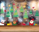 Set de 2 coli cu autocolante de fereastra Wandefol, policlorura, multicolor, 70 bucati, 90 x 30 cm ,