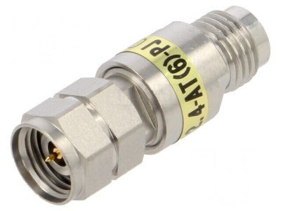 Atenuator pe Cablu Drept Aurit 2.4mm foto