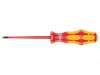 Șurubelniță izolată plată slim Wera, 4.0x0.8 mm, lungime lamă 100mm