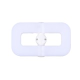 Bec LED Pliabi MRG M941, 25 W, E27, Alb Rece, Ajustabile, Dreptunghiular C941