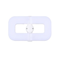 Bec LED Pliabi MRG M941, 25 W, E27, Alb Rece, Ajustabile, Dreptunghiular C941