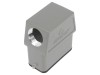 Conector Carcasa HDC D10A Degson pe cablu PG16, IP65, Aliaj Aluminiu, Gri, -40...125 gr C