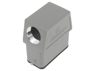 Conector carcasă HDC D10A pe cablu PG16 foto