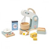 Set de joaca, Robot de bucatarie din lemn, Mini Chef Home baking, Tender Leaf Toys, 27 piese